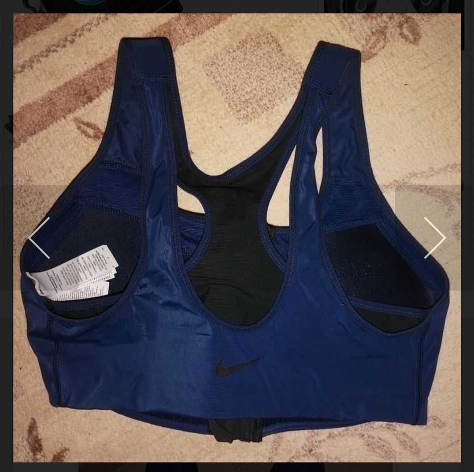 Nike siniset urheiluliivit S