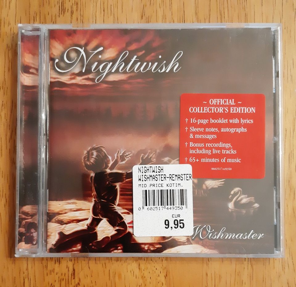 Nightwish: Wishmaster CD (sis pk)