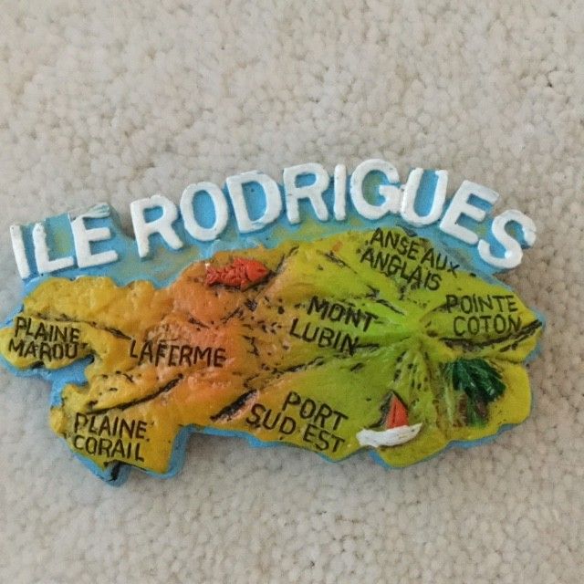 Jääkaappimagneetti Ile Rodrigues