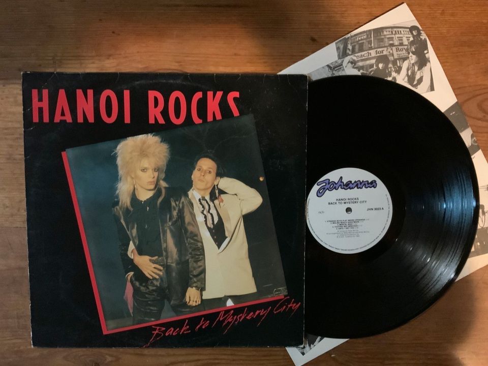 LP, Hanoi Rocks - Back To The Mystery City, Johan
