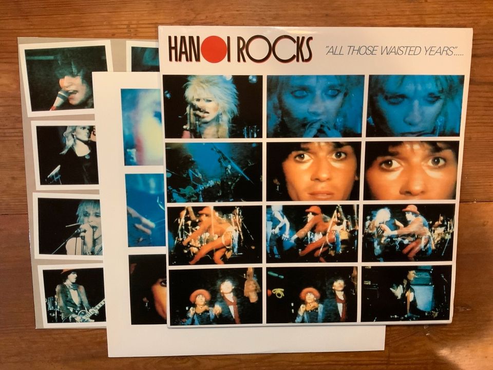 LP, Hanoi Rocks-All Those Waisted Years, misprint