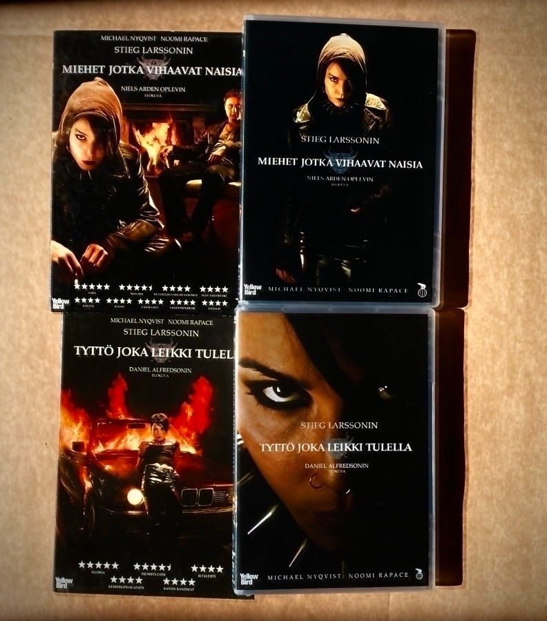 DVD, Millenium trilogian osat 1 ja 2