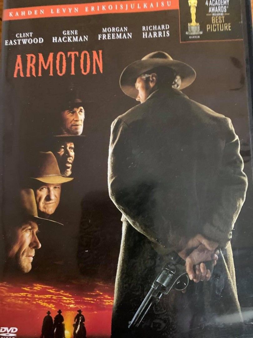 ARMOTON-Clint Eastwood paras elokuva dvd UUSI