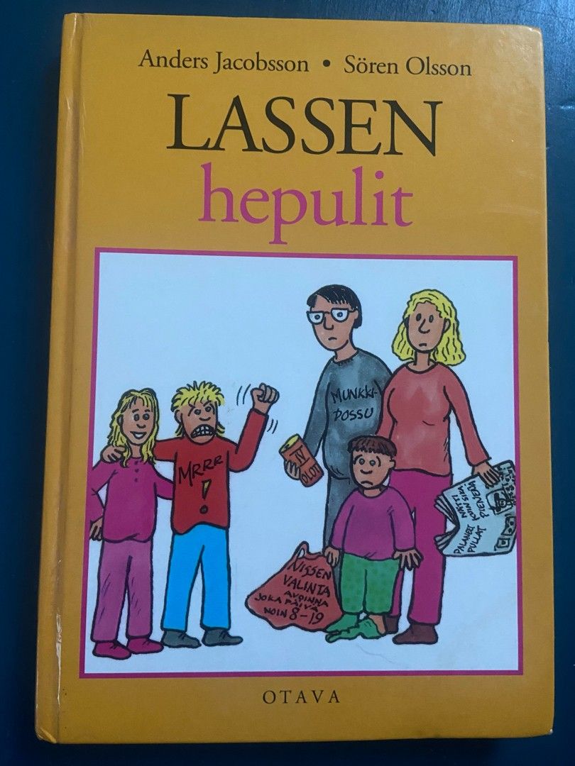 Lassen hepulit kirja upouusi