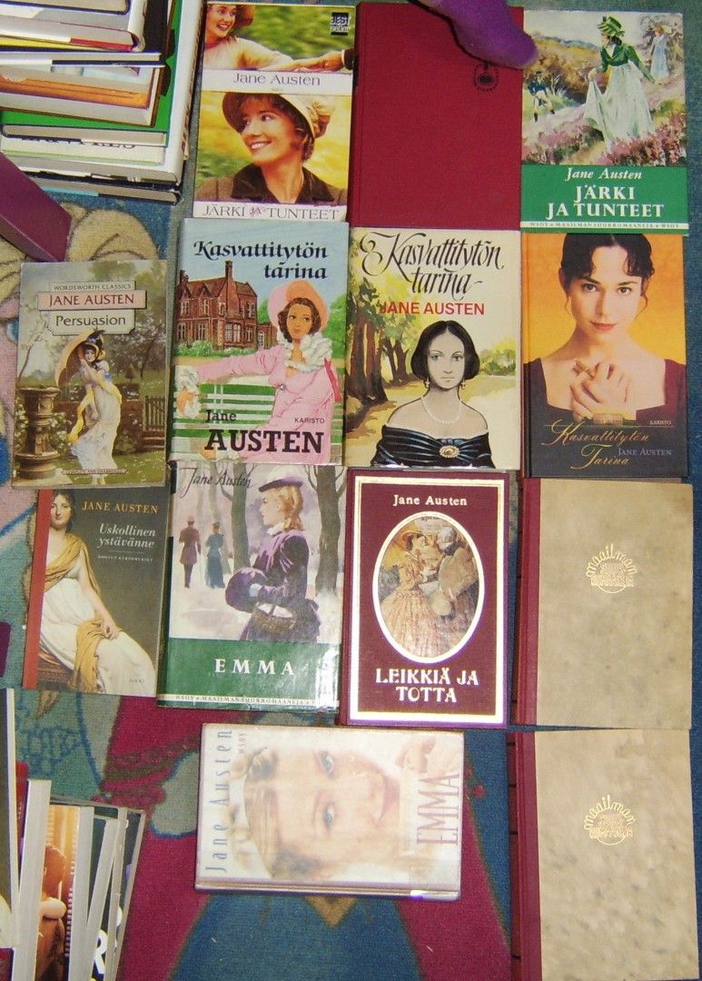 Jane Austen - romaaneja
