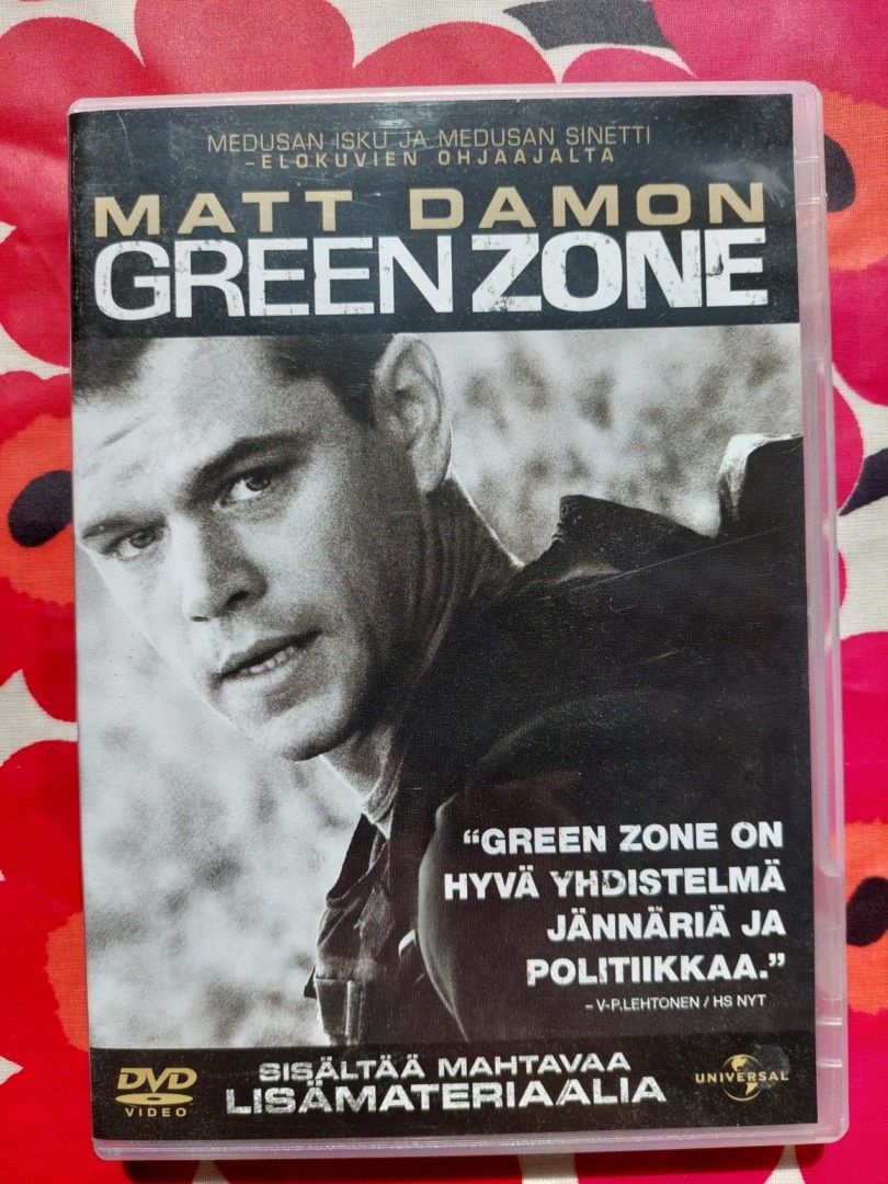 Green Zone DVD K15 ohjaus Paul Greengrass