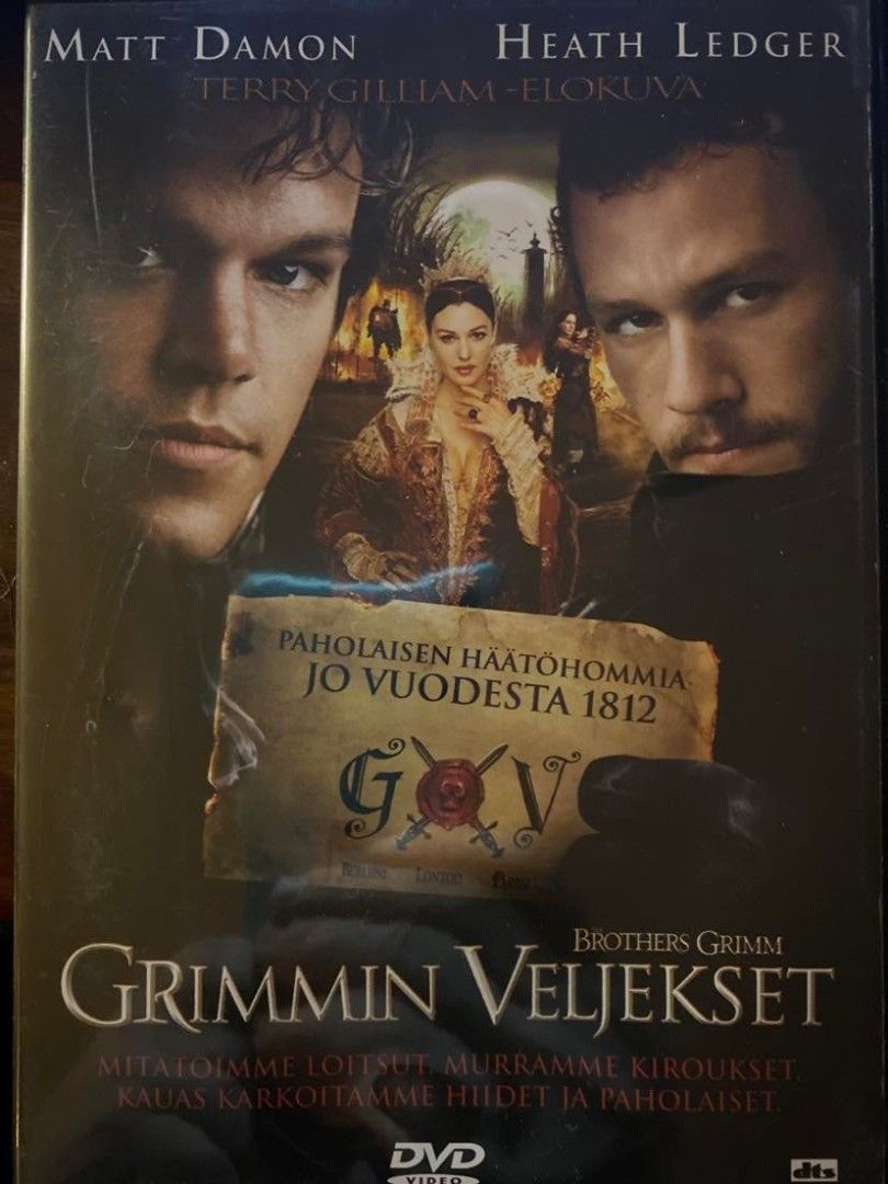 Grimmin veljekset dvd UUSI