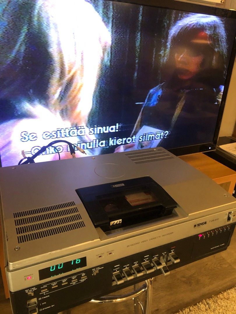 Betamax nauhuri Sanyo VTC-9300 / Tensai TVR 810
