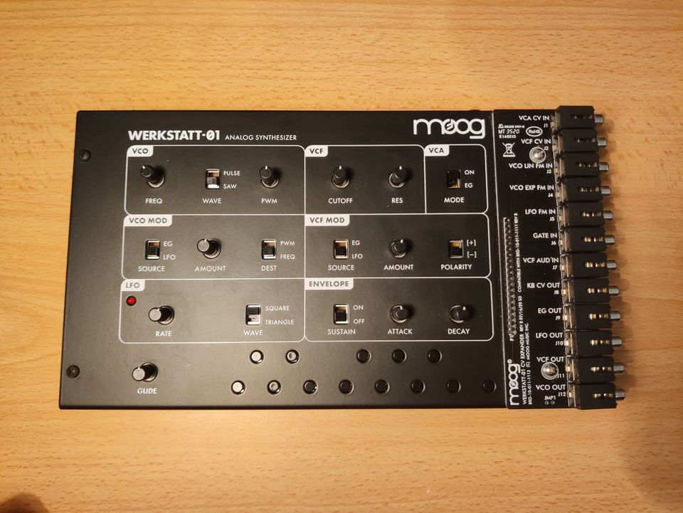 Moog Werkstatt-01 & CV Expander