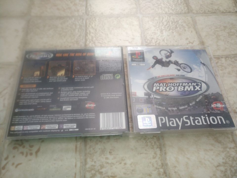 PS1 Mat Hoffman's Pro BMX