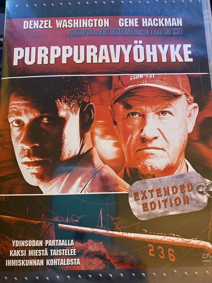 Purppuravyöhyke Extended Edition Dvd UUSI