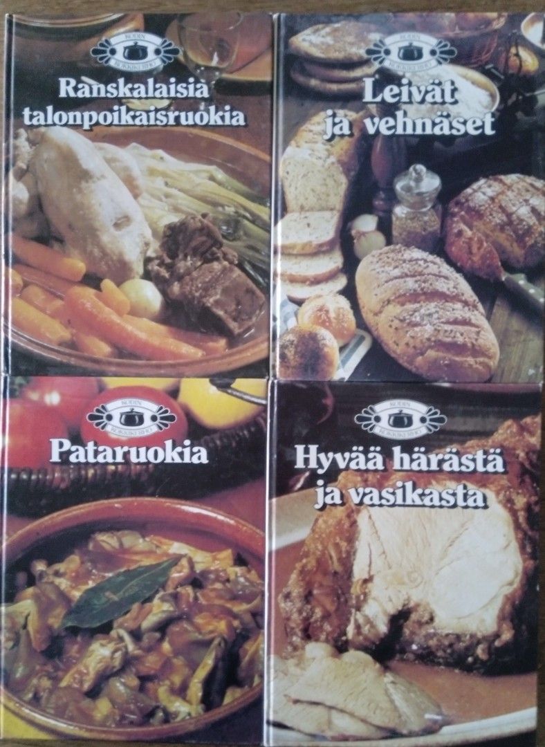 Keittokirjoja & romaanit 1951 -2011