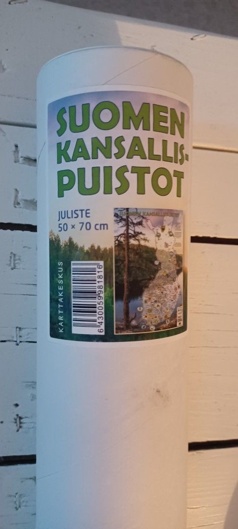Suomen kansallispuistot - Juliste