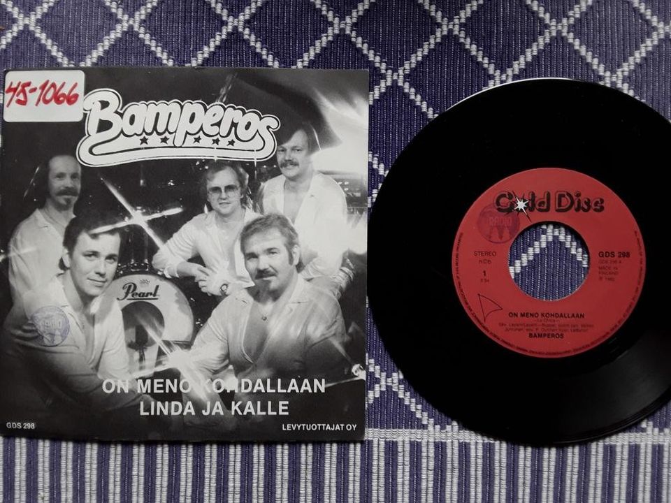 Bamberos 7" On meno kohdallaan / Linda ja Kalle