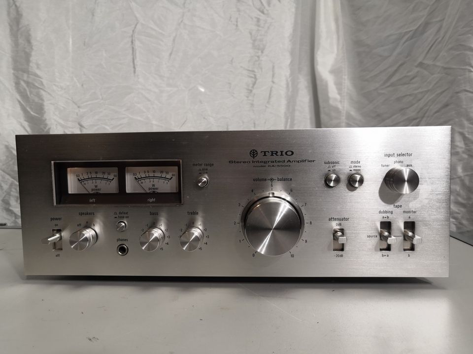 Trio KA-5500 (Kenwood KA-5500) Stereo vahvistin