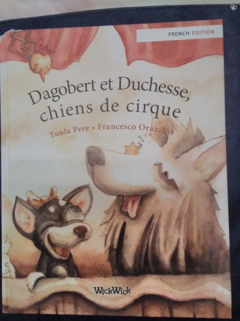 Dagobert et Duchesse, chiens de cirque
