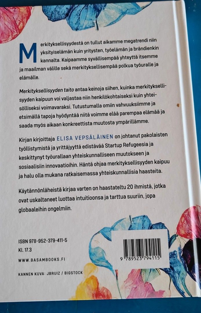 Merkityksellisyyden taito Vepsäläinen uusi kirja