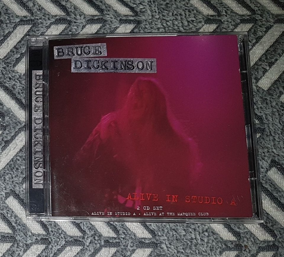 Bruce Dickinson - Alive In Studio A 2CD