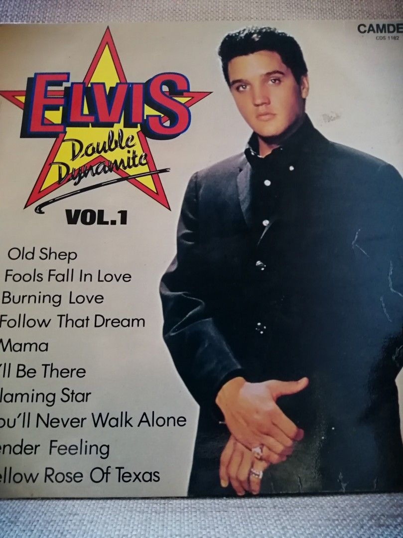 Elvis Presley vinyyli levy
