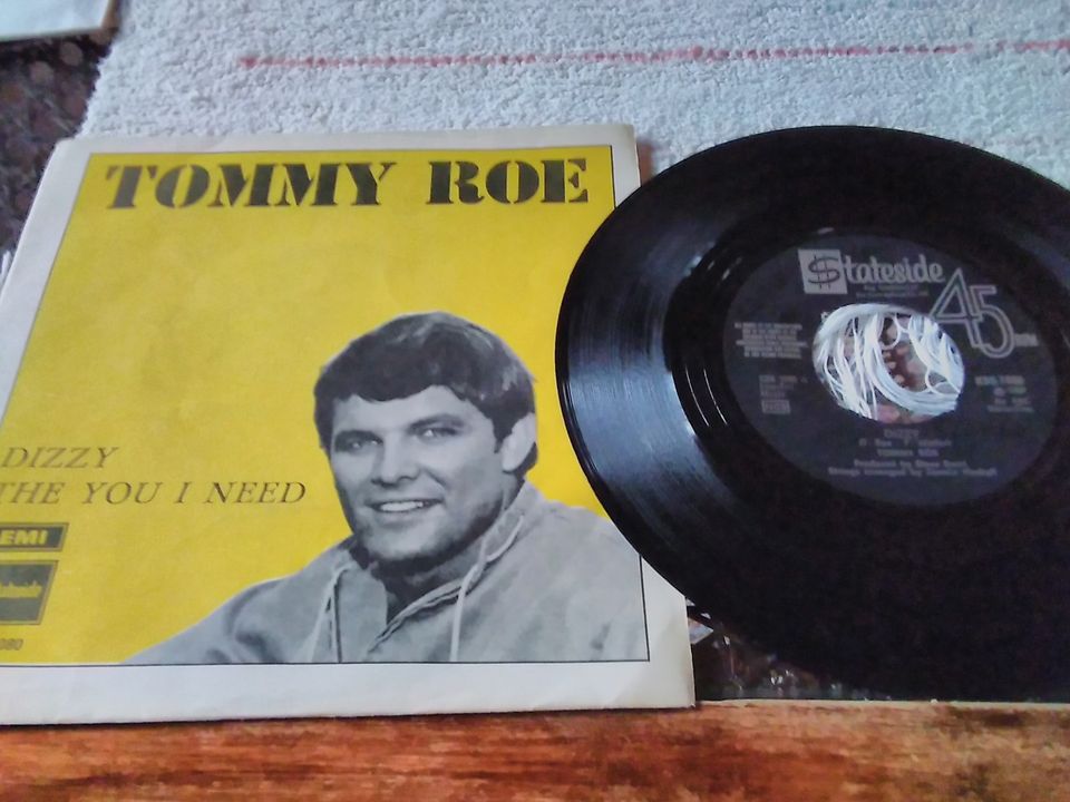 Tommy Roe 7" Dizzy / The you I need