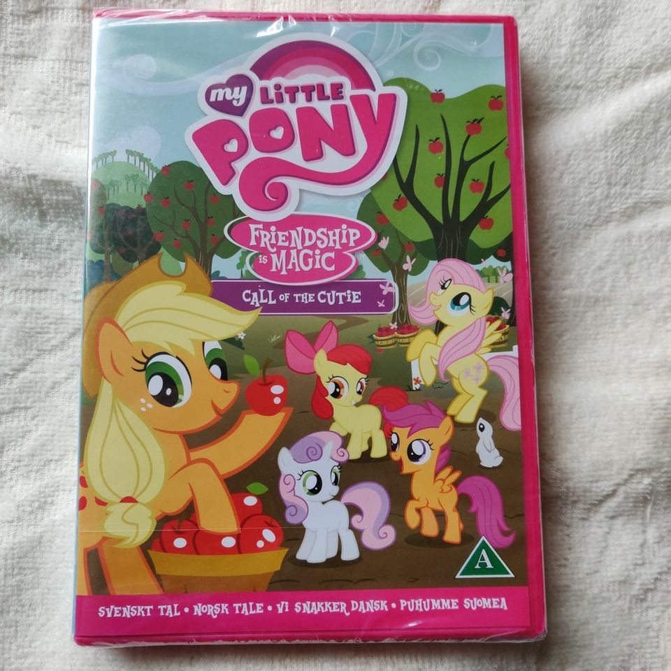My Little Pony -fanille, uusi DVD Ystävyyden taikaa