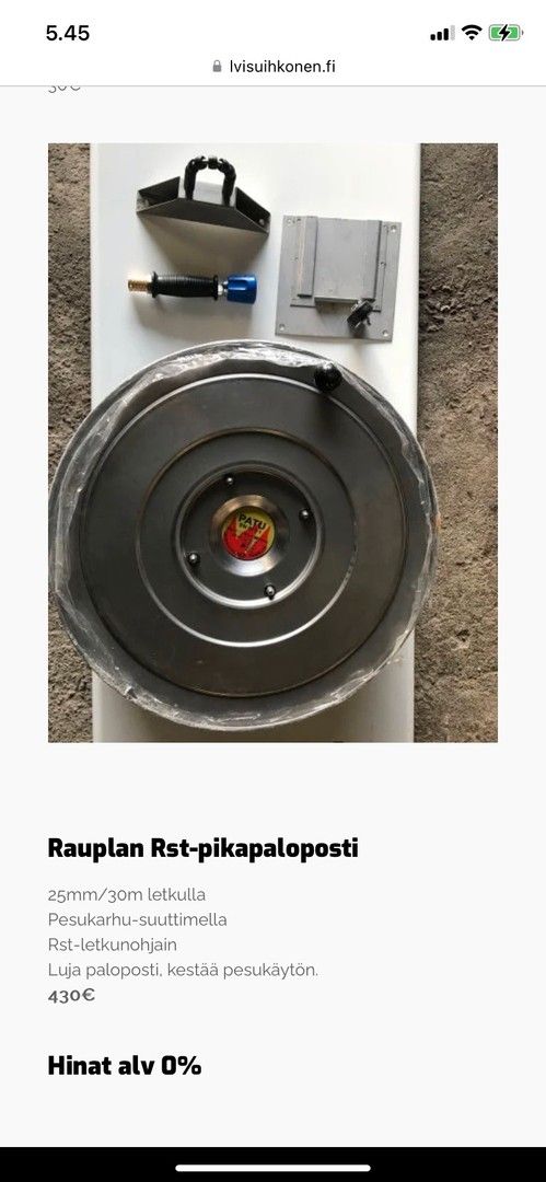 Rauplan pikapaloposti