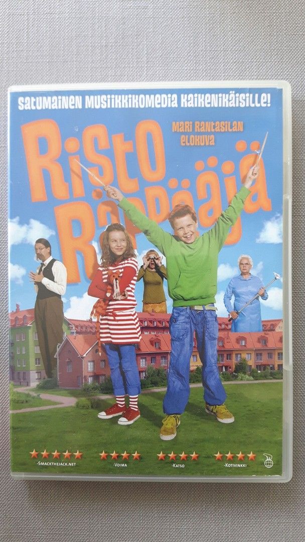 DVD Risto Räppääjä