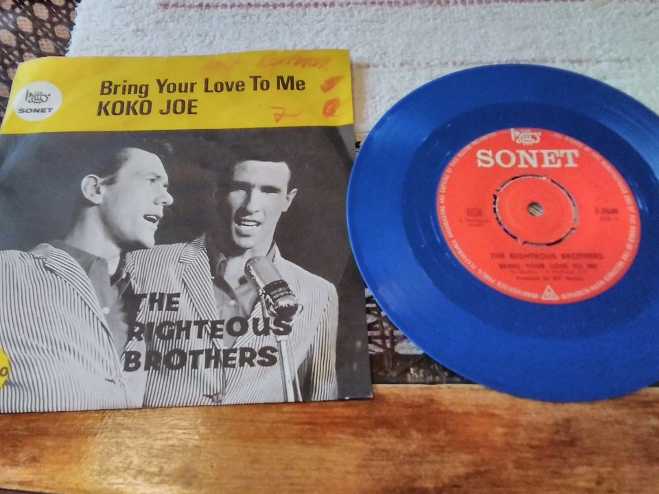 The Righteous Brothers 7" Bring your love to me