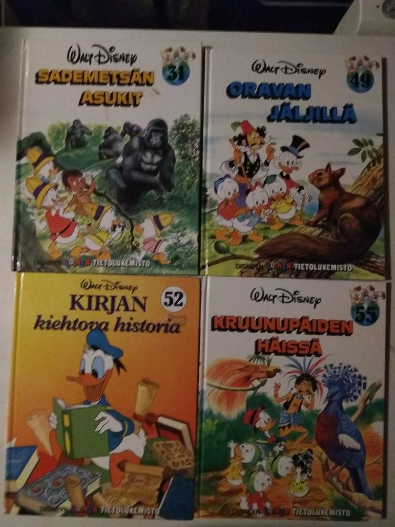 Disneyn Iloinen Tieto Lukemisto katselu kirjat 3