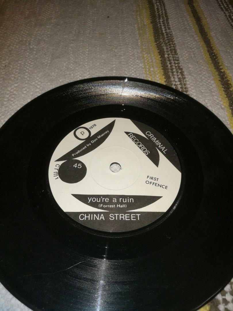 China Street 7" You're a ruin / Your