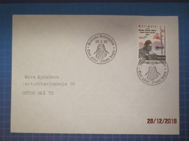 FDC Kalevala 1985