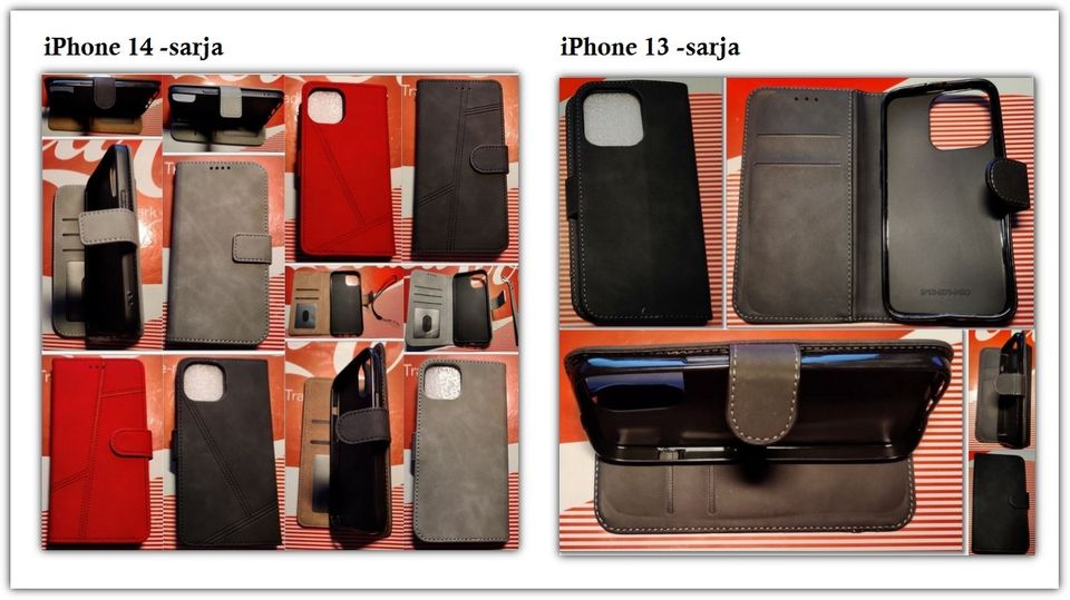 IPhone 11-14 -sarjalaisiin laadukkaita suojakuoria