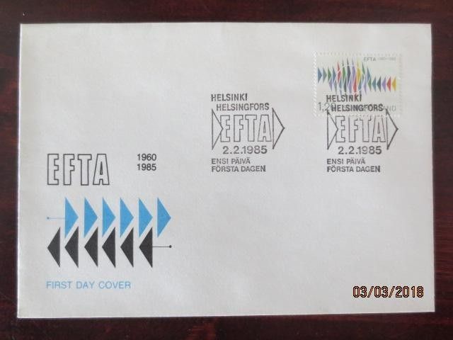 Fdc efta 1985