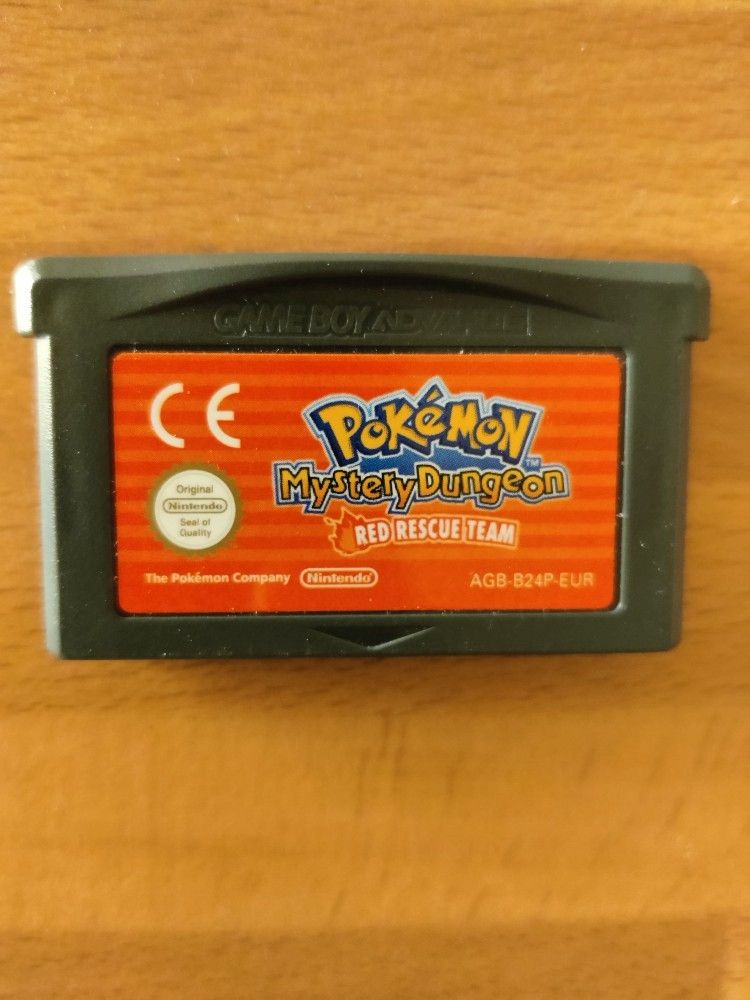 GBA Pokemon Mystery Dungeon Red Rescue Team peli