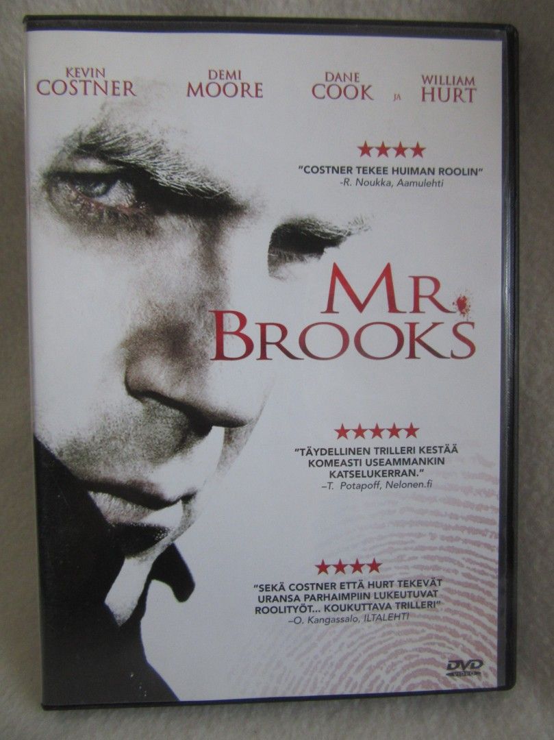 Mr. Brooks dvd