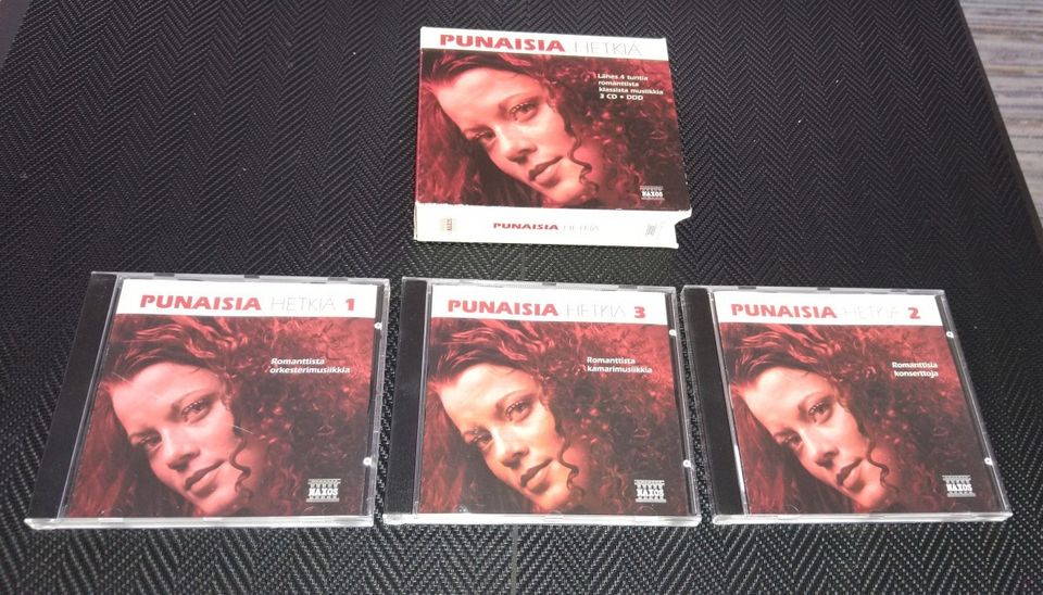 Punaisia hetkiä 3 x CD