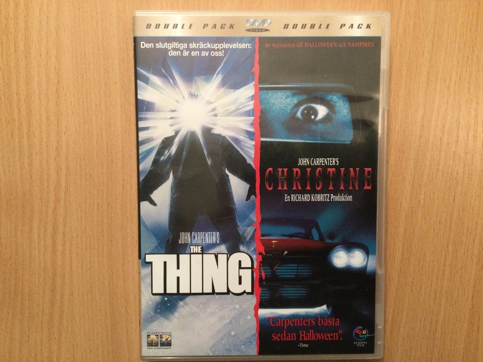 The Thing - Se jostakin & Christine - Tappaja-auto