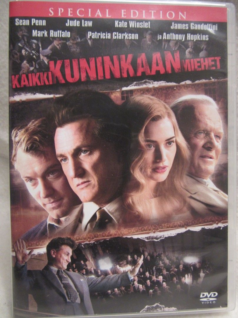 Kaikki kuninkaan miehet dvd