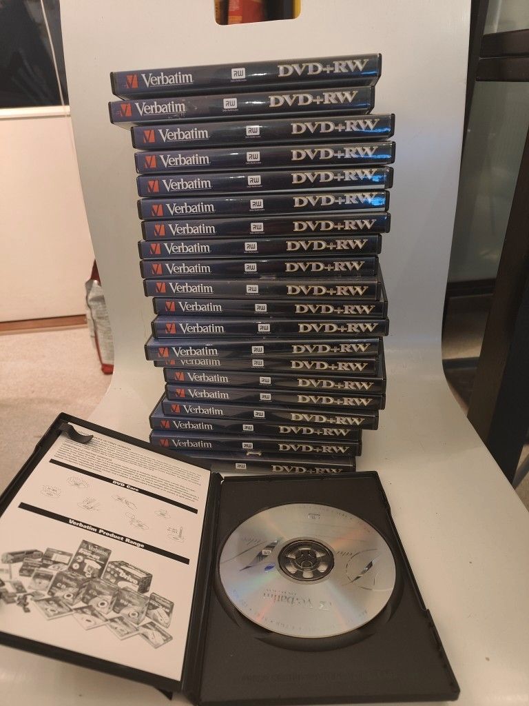 DVD+RW levyjä
