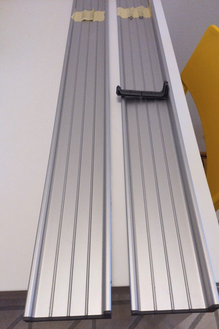 Ikean Klang -tauluhyllyt, 2 kpl, max pituus 160 cm