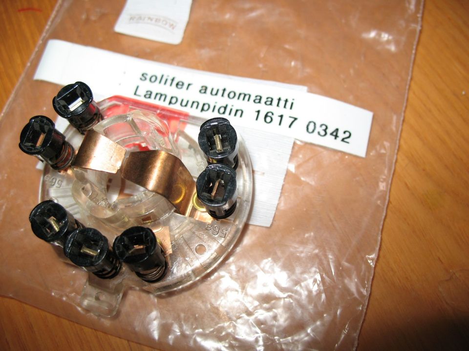 Solifer-automaatti(runkotankki)Lampunpidin (NOS.)