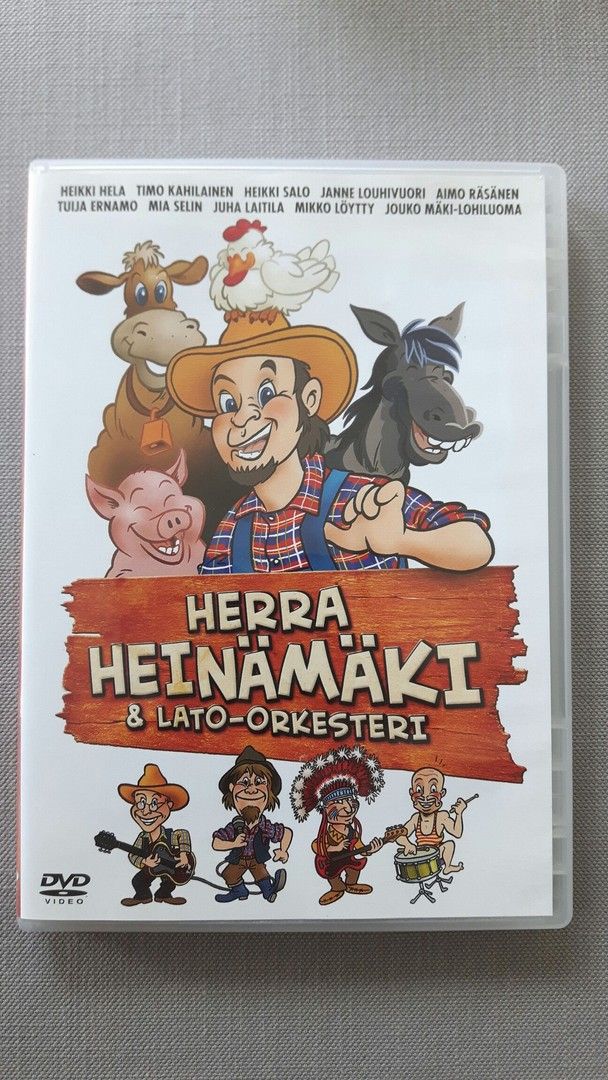 DVD Herra Heinämäki ja lato-orkesteri