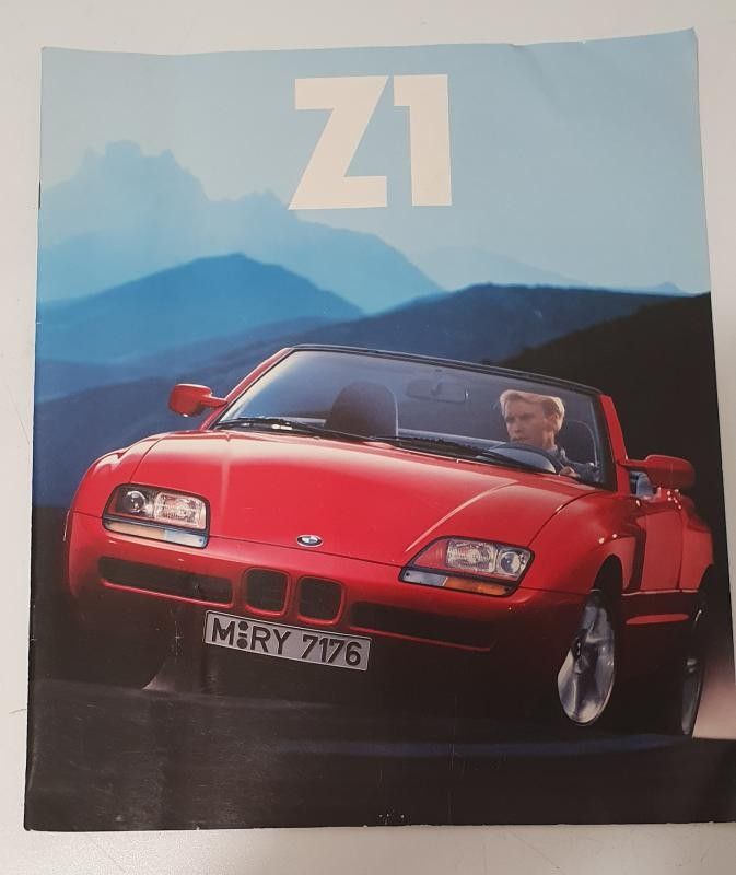 Bmw Z1 alkuperäinen esite