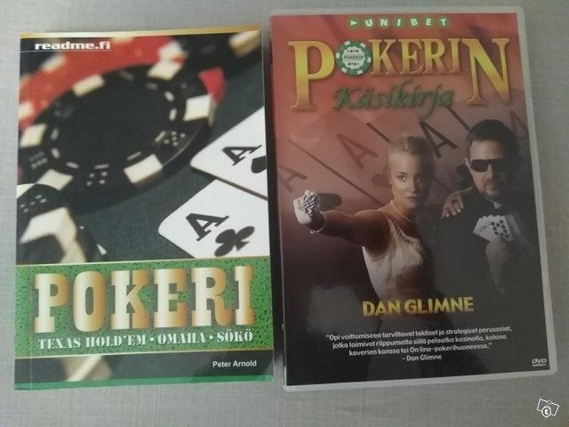 Pokerin käsikirja dvd ja pokerikirja, Imatra/posti