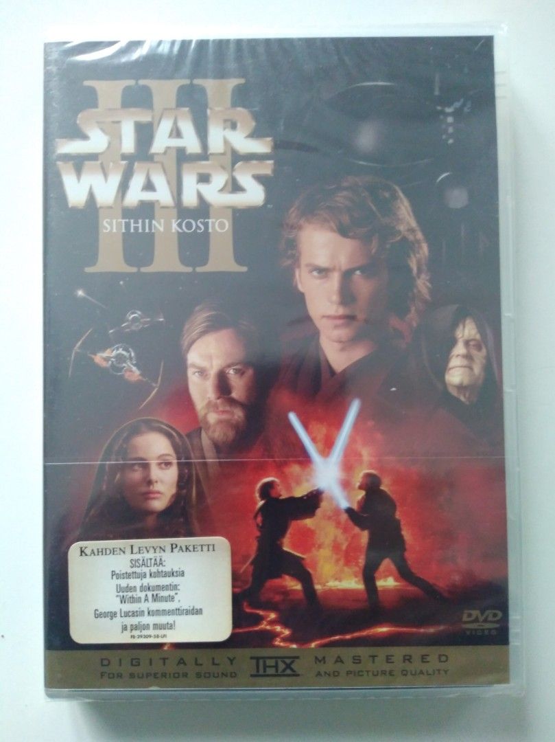 Star Wars tupla-DVD Sithin kosto, Imatra/posti