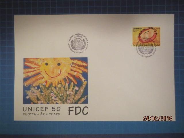 FDC Unisef 50v 1996