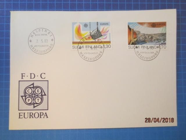 FDC Eurooppamerkit 1983