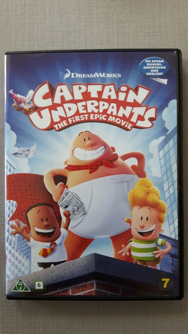 DVD Captain Underpants