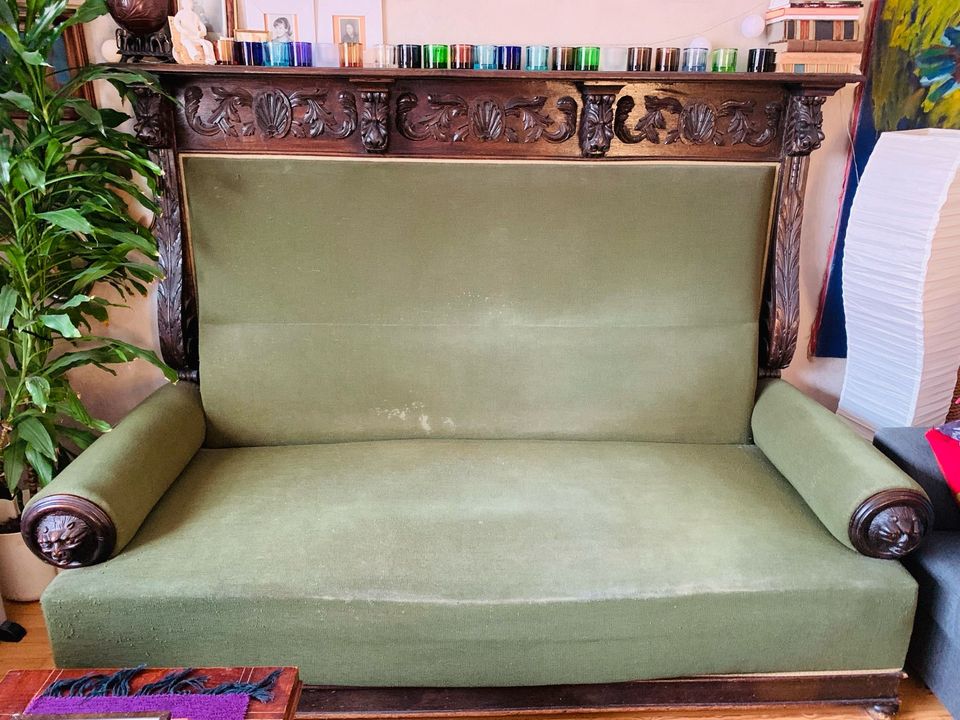 Marskin antiikki salonki sohva