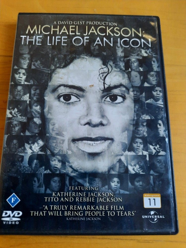 Michael Jackson: The life of an icon, dvd